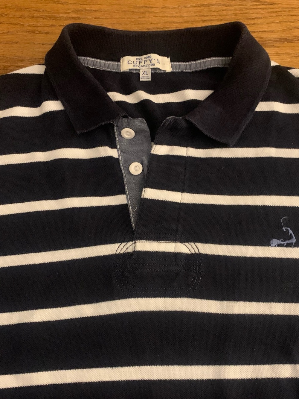 CUFFY’S SS Rugby Styled Heavy Cotton Polo